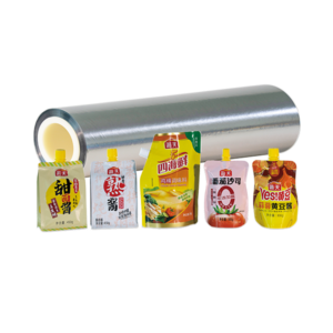 High-barrier aluminum foil packaging film, suitable for food and beverage packaging, offering excellent protection to ensure product freshness and extend shelf life.